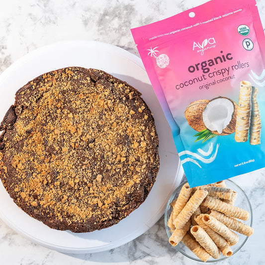 Flourless Chocolate Coconut Cake
